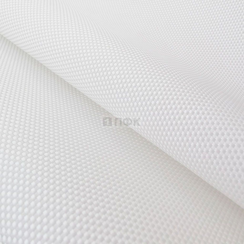 Ткань Oxford 1680D PU 320гр/м2 шир 150см цв 101 белый (рул 50м)