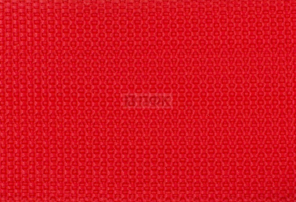 Стропа текстильная (лента ременная) 50мм 26,5 гр/м цв 190 красный (рул 50м/уп 3000м)