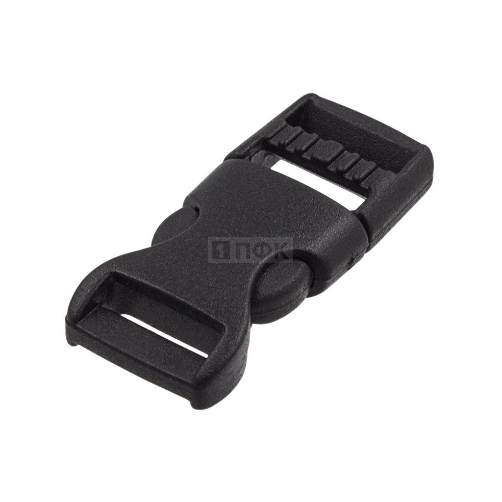 Фастекс (защелка-трезубец) арт 1001 ПФЛ 10мм цв черный (уп 1000шт) — ПФКР Фастекс (защелка-трезубец) арт 1001 ПФЛ 10мм цв черный (уп 1000шт)