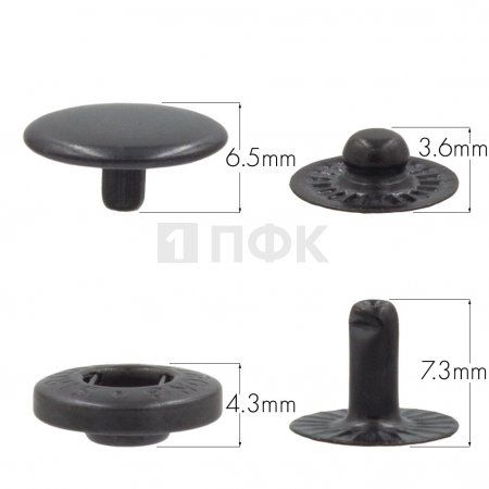 Кнопка для одежды 12,5мм Альфа сталь цв оксид (уп 1440шт) STRONG Кнопка для одежды 12,5мм Альфа сталь цв оксид (уп 1440шт) STRONG