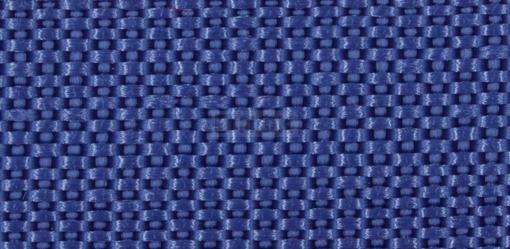 Стропа текстильная (лента ременная) 18мм 5 гр/м цв 410 синий (рул 50м/уп 3000м)