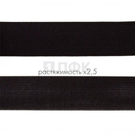 Резинка вязанная 30мм 9.99 гр/м цв черный (рул 40м/уп 400м) Резинка вязанная 30мм 9.99 гр/м цв черный (рул 40м/уп 400м)