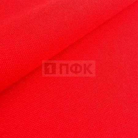 Ткань Габардин 100%ПЭ 140 гр/кв.м цв красный 11 (рул 50м)