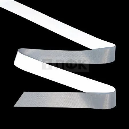 Лента светоотражающая 25мм 270кд нейлон 1602 (упак 200м/4000м) Лента светоотражающая 25мм 270кд нейлон 1602 (упак 200м/4000м)