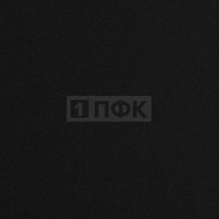 Ткань Габардин 100%ПЭ 150 гр/кв.м цв черный G7 (рул 50м)